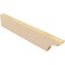 Ekena Millwork 2in. W x 6in. H x 32in. L Yorktown Woodgrain TimberThane Rafter Tail, Primed Tan RFTUR02X06X32YORRCPR - alternate 2